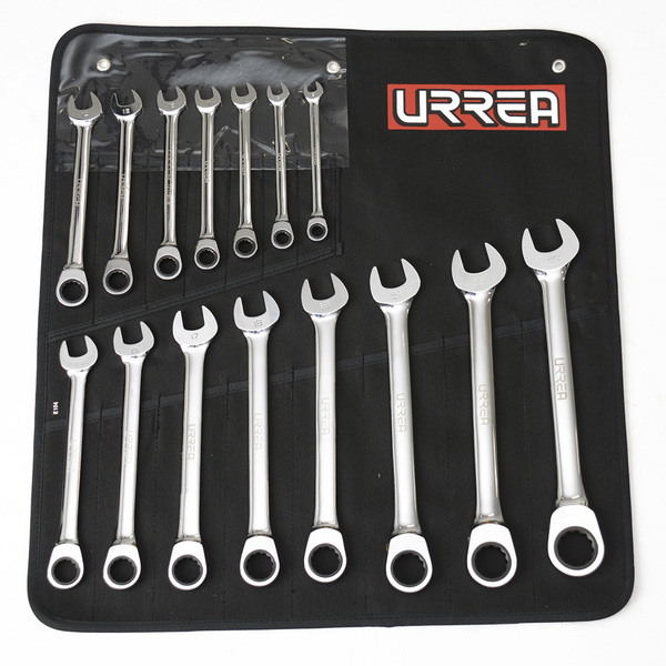 Urrea Combination Ratcheting Wrenches (Set of 12 pieces) inches. 1201CM